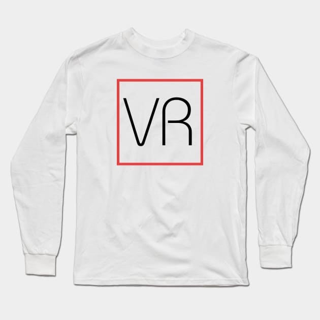 Vr Long Sleeve T-Shirt by HobbyAndArt